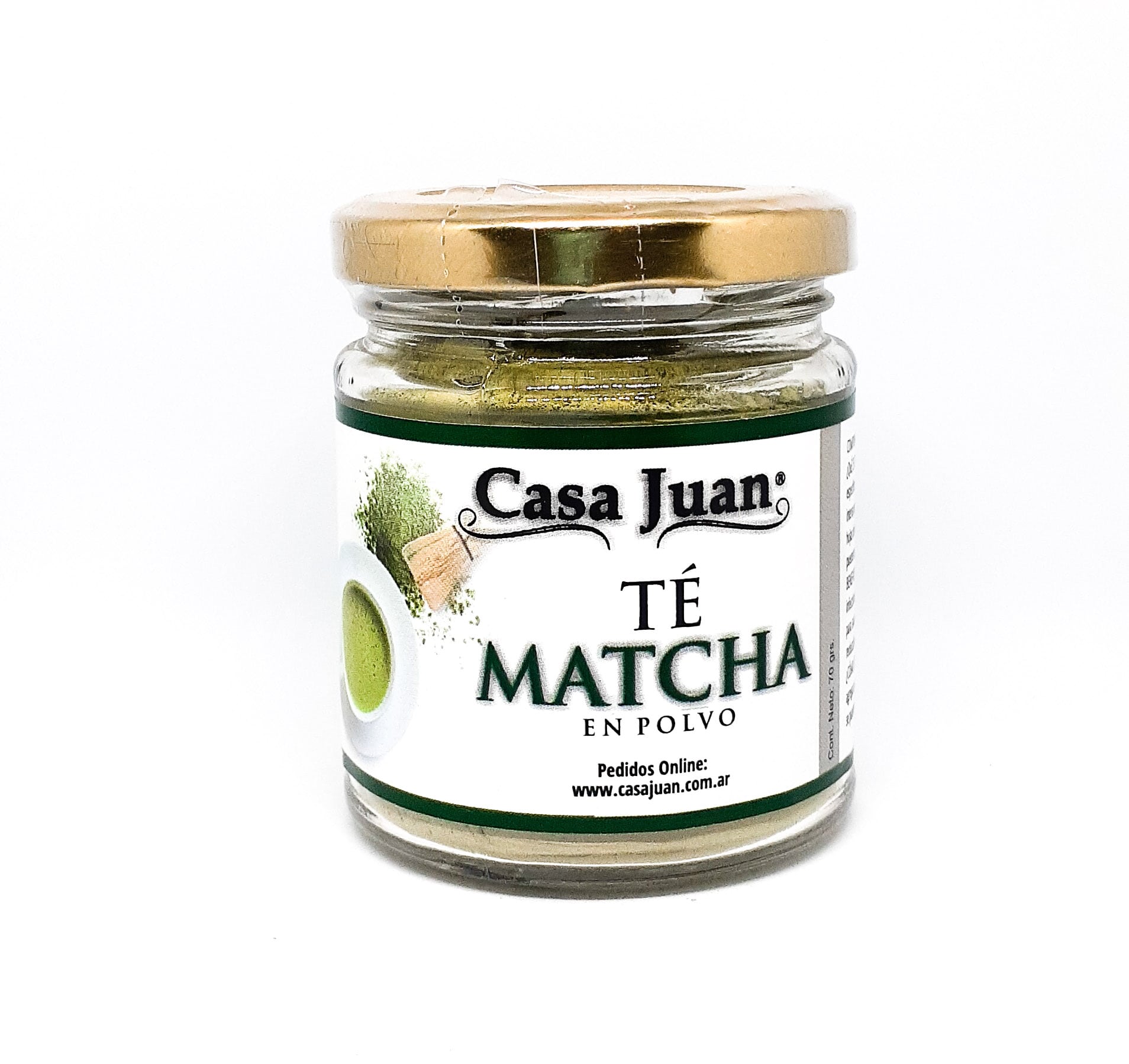 Té Matcha de Casa Juan Tienda online envíos a todo el país.